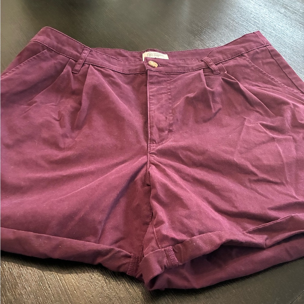 Candace Cameron Bure Twill shorts Size 14 - Picture 7 of 8